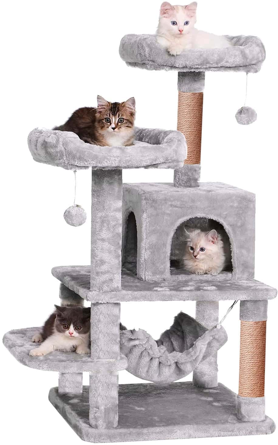 Игровой комплекс для кошек с домиком и лежанкой «Комфорт Х»